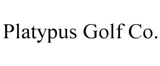 PLATYPUS GOLF CO. trademark