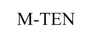 M-TEN trademark