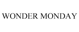 WONDER MONDAY trademark