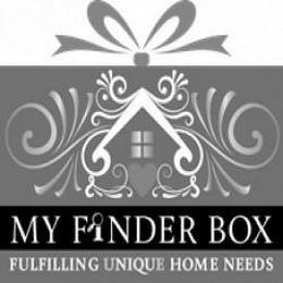 MY FINDER BOX FULFILLING UNIQUE HOME NEEDS trademark