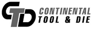 CTD CONTINENTAL TOOL & DIE trademark