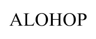 ALOHOP trademark