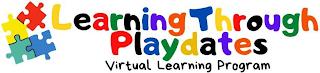 LEARNING THROUGH PLAYDATES VIRTUAL LEARNING PROGRAM trademark