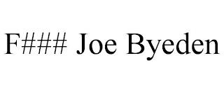 F### JOE BYEDEN trademark