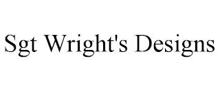 SGT WRIGHT'S DESIGNS trademark