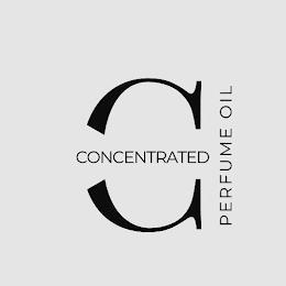 C CONCENTRATED PERFUME OIL trademark