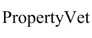 PROPERTYVET trademark