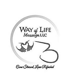 WAY OF LIFE MASSAGE, LLC COME STRESSED LEAVE REFRESHED trademark