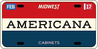 FEB MIDWEST EST. 1938 17 AMERICANA CABINETS trademark