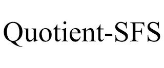 QUOTIENT-SFS trademark