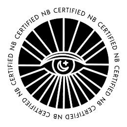 NB CERTIFIED trademark