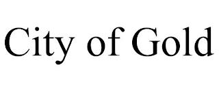 CITY OF GOLD trademark