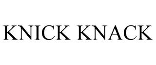 KNICK KNACK trademark