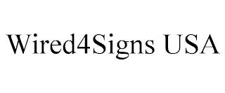 WIRED4SIGNS USA trademark