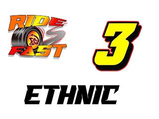 RIDEFAST ETHNIC 3 trademark