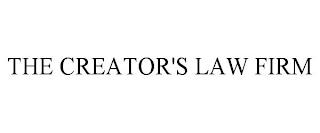 THE CREATOR'S LAW FIRM trademark