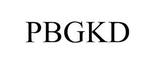 PBGKD trademark