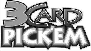 3 CARD PICK'EM trademark