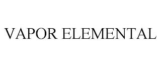 VAPOR ELEMENTAL trademark