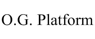 O.G. PLATFORM trademark