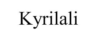 KYRILALI trademark