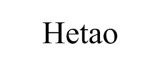 HETAO trademark