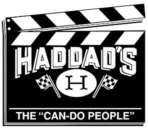 HADDAD'S H "CAN-DO PEOPLE" trademark