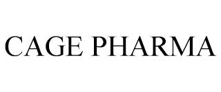 CAGE PHARMA trademark