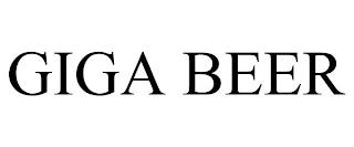 GIGA BEER trademark