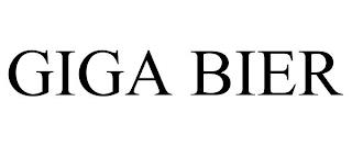 GIGA BIER trademark