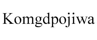 KOMGDPOJIWA trademark