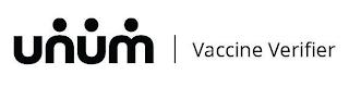 UNUM VACCINE VERIFIER trademark