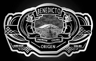 BENEDICTO ORIGEN PREMIUM CIGARS HAND MADE DOM. REP. trademark