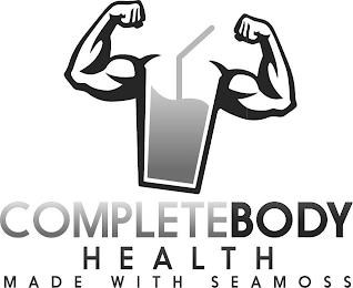 COMPLETEBODY HEALTH MADE WITH SEAMOSS trademark