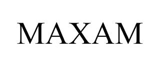 MAXAM trademark