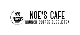 NOE'S NOE'S CAFE BRUNCH COFFEE BUBBLE TEA trademark