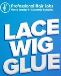 PHL PROFESSIONAL HAIR LABS WORLD LEADER IN COSMETIC BONDING LACE WIG GLUE trademark