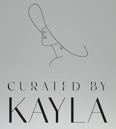 CURATED BY KAYLA trademark