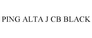 PING ALTA J CB BLACK trademark