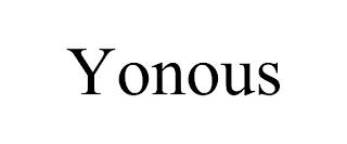 YONOUS trademark