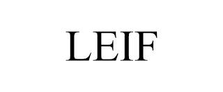 LEIF trademark