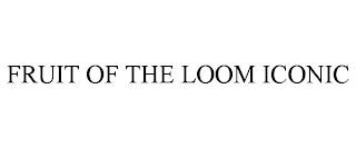 FRUIT OF THE LOOM ICONIC trademark