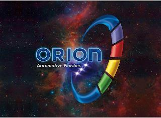 ORION AUTOMOTIVE FINISHES trademark