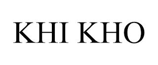 KHI KHO trademark