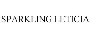 SPARKLING LETICIA trademark