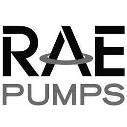 RAE PUMPS trademark