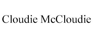 CLOUDIE MCCLOUDIE trademark