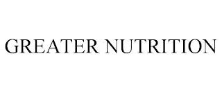 GREATER NUTRITION trademark