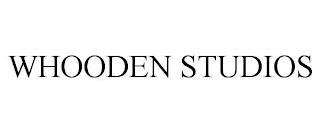 WHOODEN STUDIOS trademark