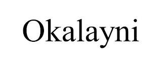 OKALAYNI trademark